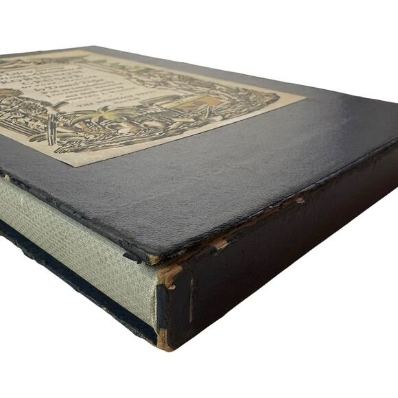 Antique 1930 "Robinson Crusoe" by Daniel Defoe Heritage Press Edition HC Book - Picture 4 of 16